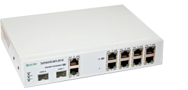 Оптический мультиплексор, 8 Е1+100 Mb Ethernet, 1U, 2 шасси под SFP
