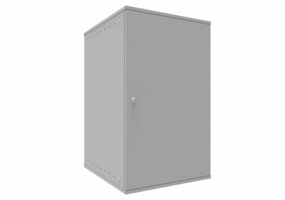 Шкаф телекоммуникационный настенный 15U, 523х600х732мм серия LITE (металлическая дверь)