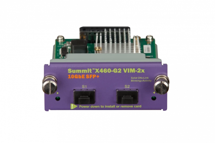 Модуль для коммутаторов Extreme Summit X460-G2 VIM-2x