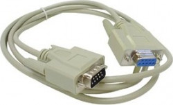 XYC013 (1.8м), Кабель интерфейсный DB9F-DB9M литой