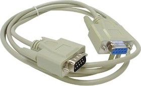 XYC013 (1.8м), Кабель интерфейсный DB9F-DB9M литой