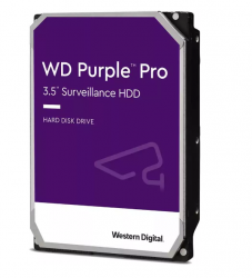 Жесткий диск Western Digital HDD SATA-III 12Tb Purple Pro WD121PURP, 7200 rpm, 256MB buffer (DV&amp;NVR + AI), 1 year