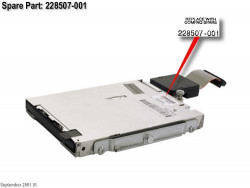 Привод HP 399311-001 1.44MB floppy disk drive 12.7mm (0.5in) height DL380G2/G3/G4-399311-001(NEW)