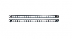 Модульная патч-панель 19", 24 порта, Flat Type, 0.5U, для модулей Keystone Jack (кроме KJ1-C2, KJ2-C5e, KJ2-C6)