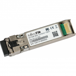 Модуль Mikrotik SFP/SFP+/SFP28 оптический, 1/10/25G, дальность до 10км, 1310нм