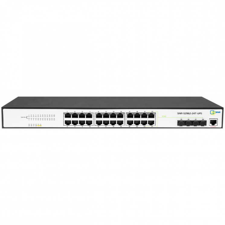 Управляемый коммутатор уровня 2 SNR-S2962-24T-UPS