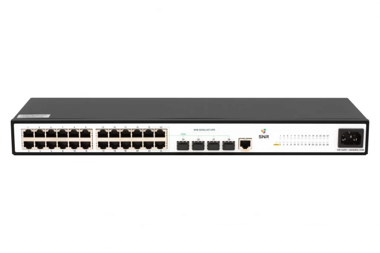 Управляемый коммутатор уровня 2 SNR-S2962-24T-UPS