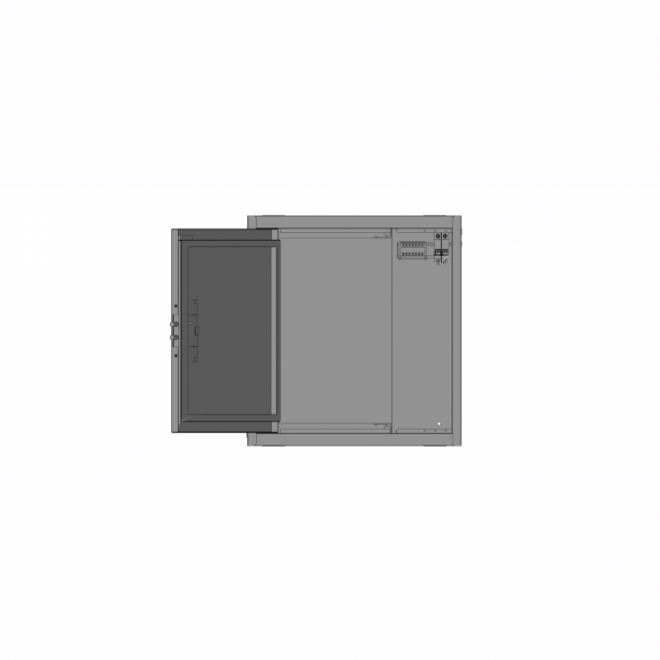 Антивандальный шкаф серии Great, 4U, 546х507х216, IP20, RAL7035