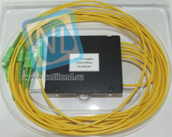 Делитель оптический корпусный single window 1х6 (1310nm) SC/APC