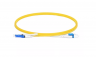 Патчкорд оптический CS/UPC-LC/UPC SM Duplex 1,5 метра 2мм