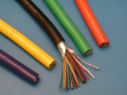 CCC25G, Кабель коммуникационный 25 пр. экр., черный, цена за 1м, бухта 50м