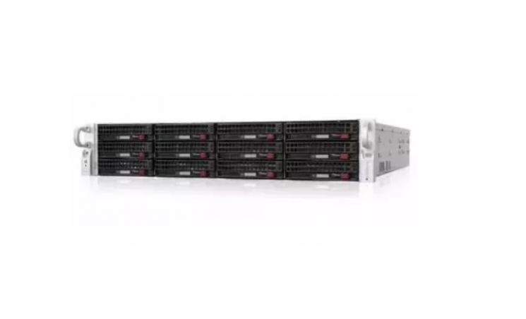 Сервер Supermicro 826E16-R1200LPB(X9DRi-F), 2 процессора Intel Xeon 10C E5-2690 3.00GHz, 32GB DRAM