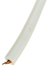 2K, 28 AWG (WHITE), кабель телефонный 2 жилы бел. 7х0.12мм