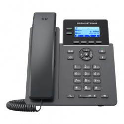 Grandstream GRP2602P - IP телефон (PoE, блок питания не входит в комплект). 4 SIP аккаунта, 2 линии, есть подсветка экрана