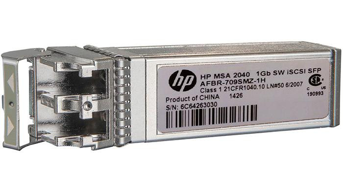 Трансивер HP 738368-001 MSA 1040 1GbE iSCSI SFF pluggable SFP-738368-001(NEW)