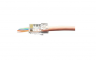 Разъем легкой оконцовки RJ-45 (8P8C) под витую пару, категория 5e (50 µ"/ 50 микродюймов), универсальный 100 шт
