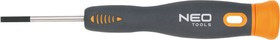 04-083, Отвертка шлицевая прецизионная 2.5" x 40 мм, CrMo