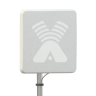 ZETA MIMO BOX - широкополосная панельная антенна 4G/3G/2G/WIFI (17-20dBi) с герметичным боксом