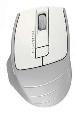 Мышь A4Tech Fstyler FG30 белый/серый оптическая (2000dpi) беспроводная USB (6but)