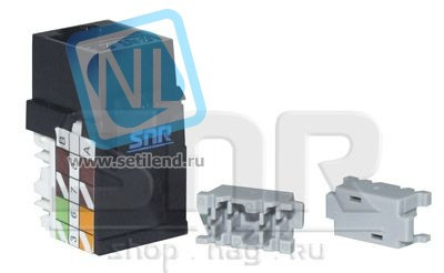 Модуль-вставка SNR под KeyStone, 90 градусов