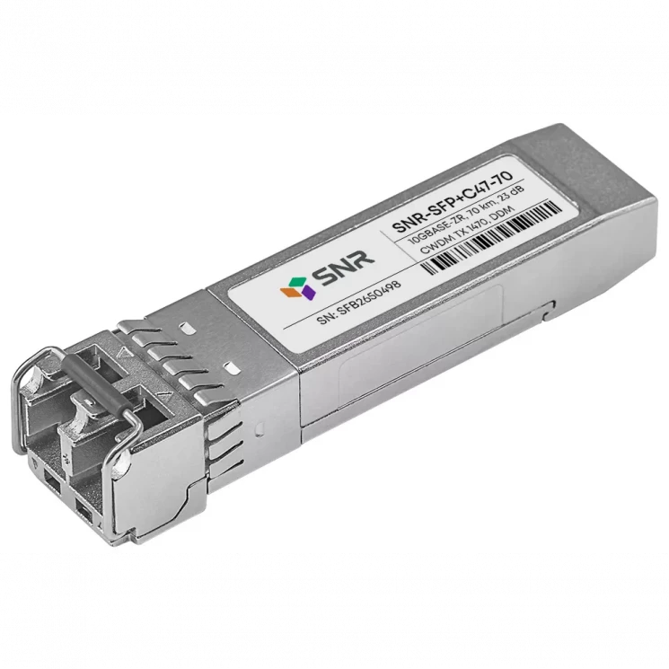 Модуль SFP+ CWDM оптический, дальность до 80км (23dB), 1470нм
