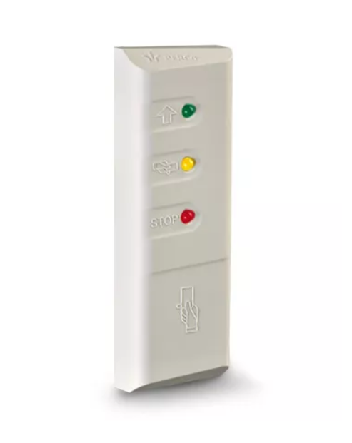 Считыватель бесконтактный PERCo-IR03 с интерфейсом RS-485, для карт формата EMM и HID, цвет корпуса - бежевый