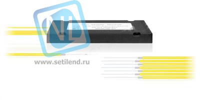 Делитель оптический корпусный трехоконный 1х9