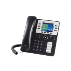 Grandstream GXP2130v2 - IP телефон. 3 SIP аккаунта, 3 линии, цветной LCD, PoE, (1GbE) Gigabit Ethernet, 8 BLF, Bluetooth