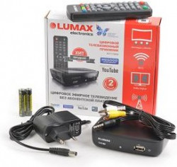 LUMAX DV1110HD с функцией записи, Цифровая ТВ-приставка