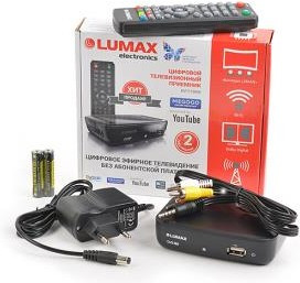LUMAX DV1110HD с функцией записи, Цифровая ТВ-приставка