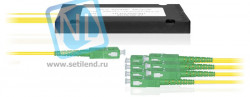 Делитель оптический корпусный трехоконный 1х9 SC/APC