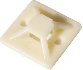 SQ0516-0002 (упаковка из 100), Площадка 25х25 под хомуты самоклеющаяся