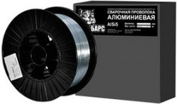 Проволока БАРС AlSi5 ф 1.6мм 6кг Ф1.6мм 6кг, алюминиевая, катушка Ф200мм