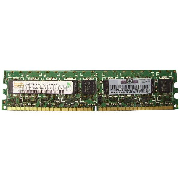 Модуль памяти HP 417439-051 1GB PC2-5300E 667MHz ECC/Non-Registered-417439-051(NEW)