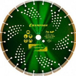Диск алмазный CHAMPION PRO 400/25.4/10 Laser Granite Ф400х25.4мм сегментный по бетону