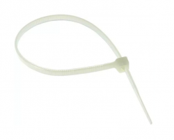 Хомут кабельный 4.8х120 нейл. бел. (уп.100шт) EKF plc-c-4.8x120