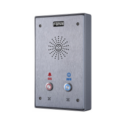 Fanvil i12-N-02P интерком, накладной, внешний, IP65, IK10, 2 кнопки