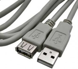 USB-A F USB-A M 5m