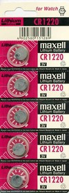 Micro Lithium Cell CR1220(3V) BL-5 (батарейка литиевая)
