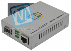 Медиаконвертер 10/100/1000-Base-T / 1000Base-FX с SFP-портом, комплект 50шт