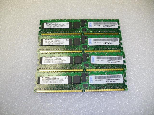 Модуль памяти IBM 41Y2761 1GB PC2-5300P DDR2-667 ECC CL3 RDIMM-41Y2761(NEW)
