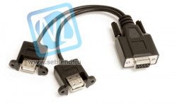 Кабель адаптера USB IDAN-XKCM30 для использования с периферийными модулями IDAN PC / 104