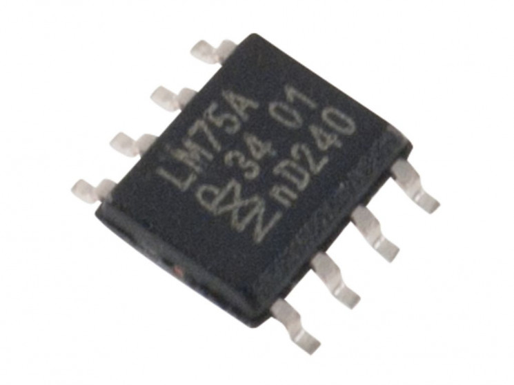 Датчик LM75AD, 112/SO8 NXP