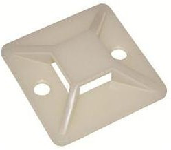 SQ0516-0004 (упаковка из 100), Площадка 40х40 под хомуты самоклеющаяся