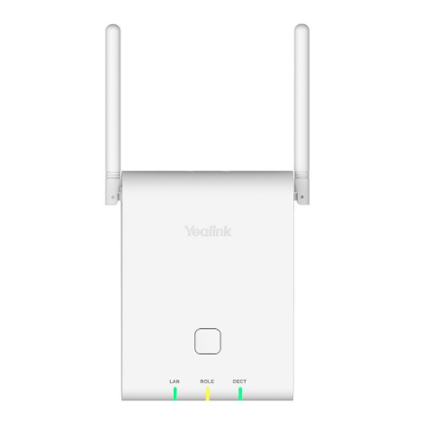 Контроллер Yealink W90DM, поддержка до 60 базовых DECT станций W90B, до 250 SIP-аккаунтов, до 250 одновременных вызовов, PoE
