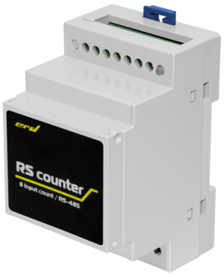 Счётчик импульсов с цифровым интерфейсом RS485, 8 импульсных входов (Modbus RTU)