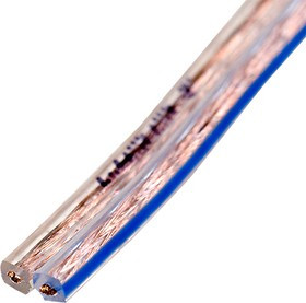 SCC-17 2X0.50ММ2, SCC-17, Кабель акустический, 2x0.50мм2, прозрачный, 100м на катушке