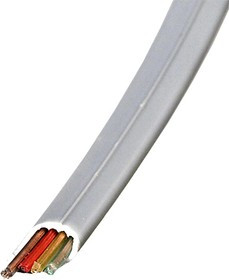 ШТЛП-4 CU СЕРЫЙ БУХТА 100М, ШТЛП-4, телеф. кабель 4 жилы, Cu ,серый, бухта 100м