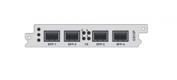 Модуль расширения 4 SFP порта TSoIP C01IP для DCP-3000MF