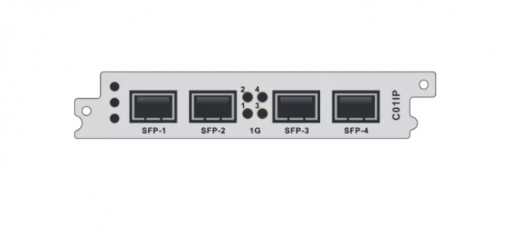 Модуль расширения 4 SFP порта TSoIP C01IP для DCP-3000MF
